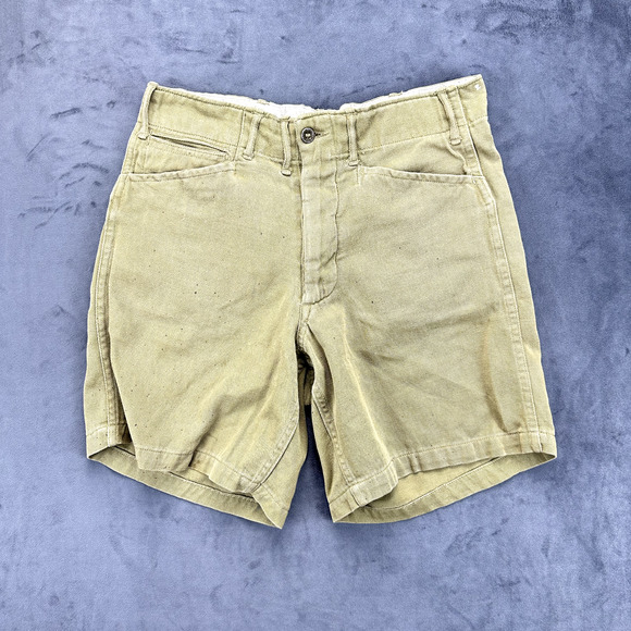 VINTAGE Boy Scouts of America Uniform Shorts Boys size 12 Brown BSA Lot of TWO - Picture 11 of 16